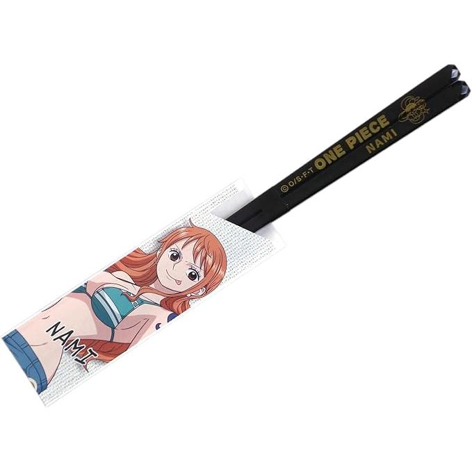One Piece Straw Hat Pirates Clear Chopsticks 23 cm – Dishwasher Safe, Made in Japan