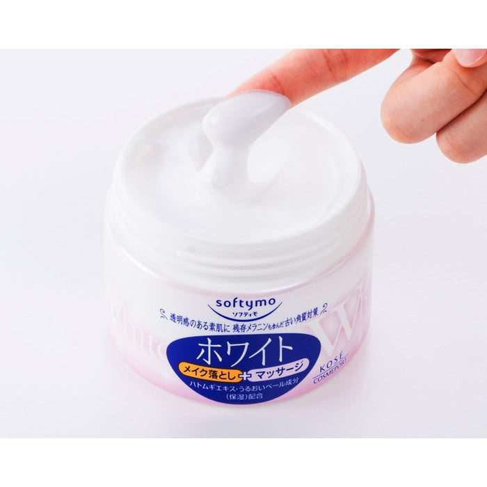 Softymo COLD CREAM WHITE make-up removal cream 300g [With alcohol]