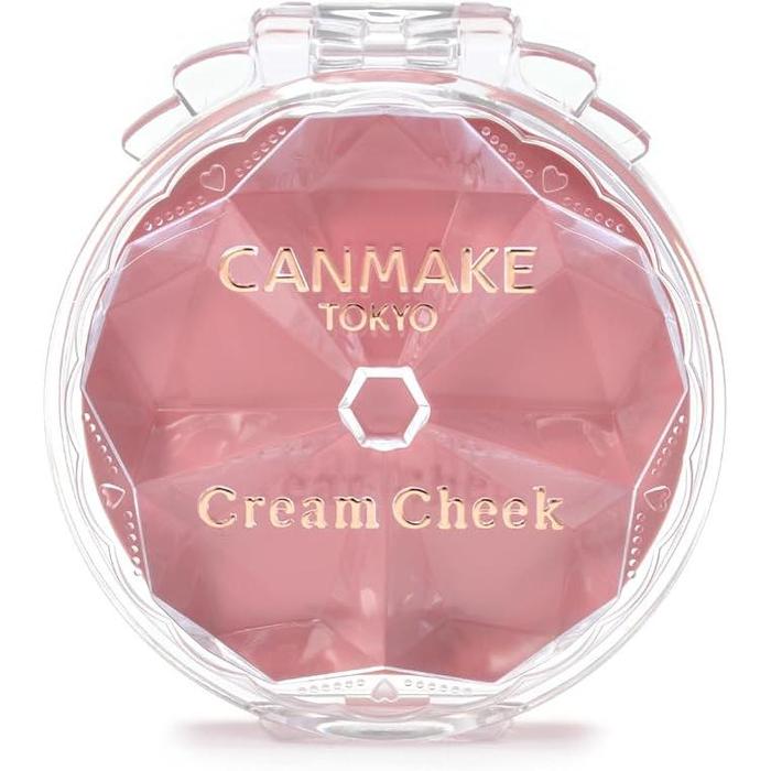 CANMAKE Cream Cheek – Blendable Cream Blush for a Natural Flush