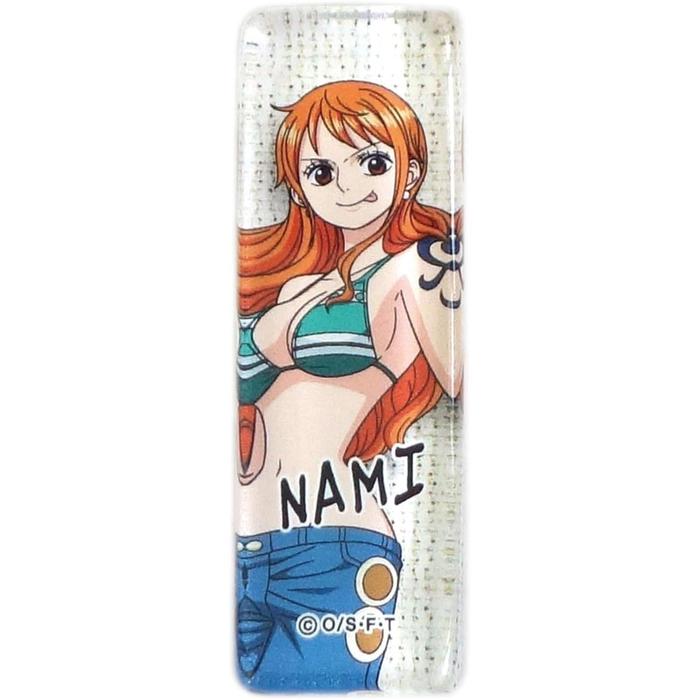 One Piece Straw Hat Pirates Glass Chopstick Rest 2×6 cm – Made in Japan
