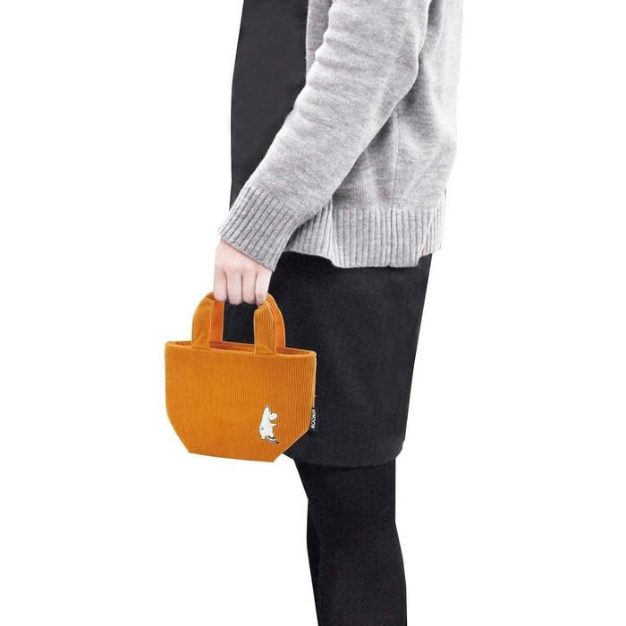 Moomin Skater Corduroy Insulated Lunch Bag for Soup Jar & Lunch Jar