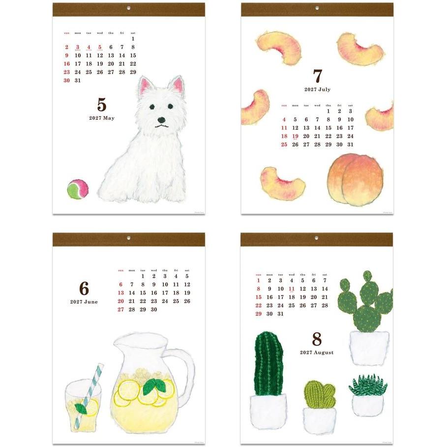 Yusuke Yonezu 2027 Wall Calendar – Warm Illustration Art [Japanese Edition]
