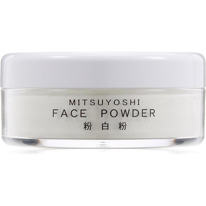 Mitsuyoshi SW Transparent Face Powder (Kona Oshiroi) – Traditional Japanese Finishing Powder 50 g (No Alcohol)