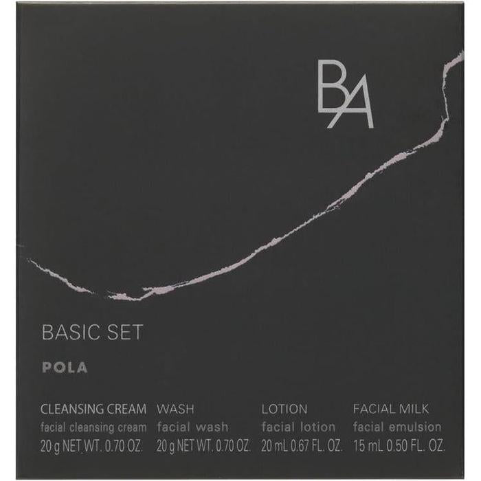 POLA B.A Basic Set 7 – 4-Piece Mini Skincare Trial Set [With alcohol]