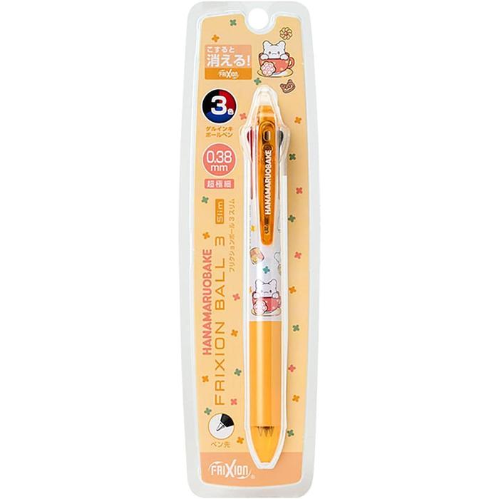 [Variants] Sanrio FriXion Ball 3 Slim – Erasable 3-Color Pen, Cute Japanese Stationery