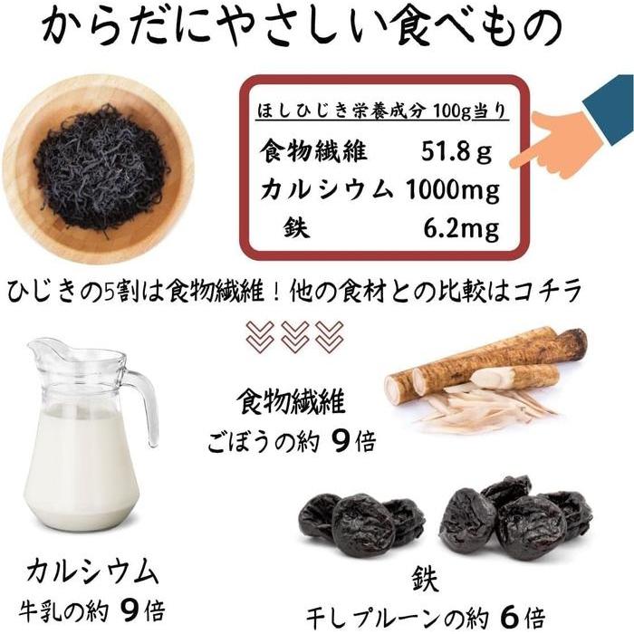 Kaisou Honpo Ehime Hijiki Seaweed 200g – Japanese Dried Hijiki