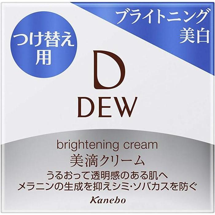 [Refill] DEW Brightening Cream – Medicated Brightening Moisturizing Cream with Chamomilla ET 30g [With alcohol]