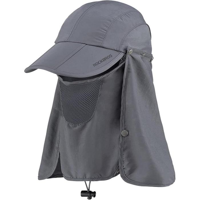ROCKBROS 4-Way UV Protection Sun Hat with Face & Neck Cover