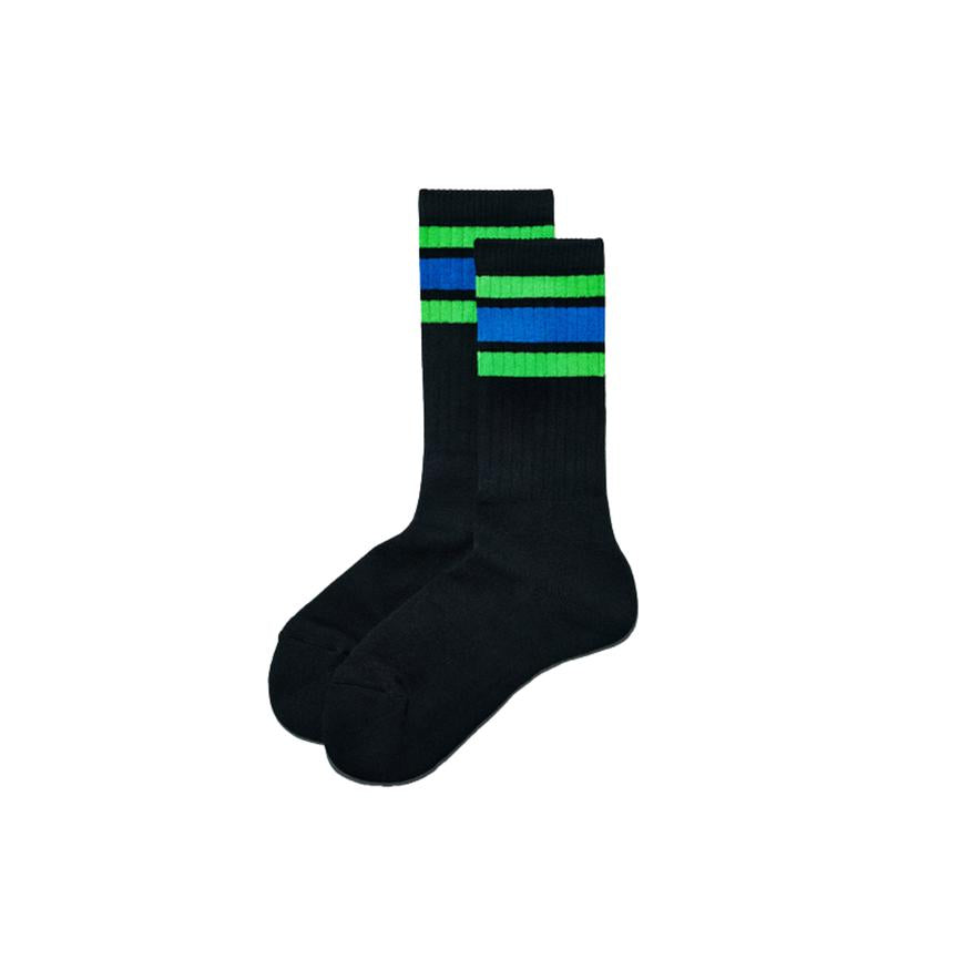 Chaussettes FamilyMart Line – Magasin de commodité Blanc / Noir | 25–28 cm