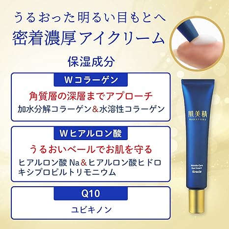 ONE WRINKLE CARE - Eye cream with Retinol, Elastin, Q10, Collagen and Hyaluronic Acid 15g [Alcohol-free]