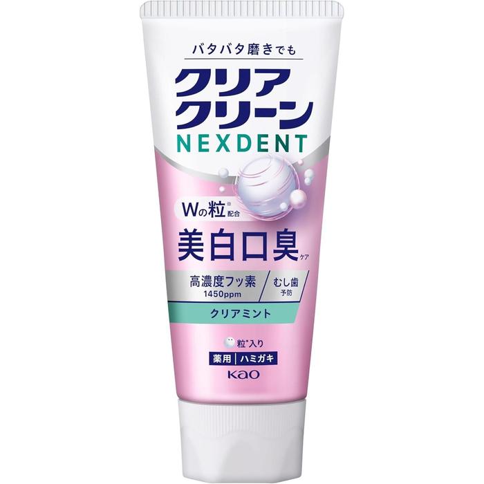 Clear Clean NEXDENT Whitening Toothpaste – Clear Mint – 110g [Alcohol-free]
