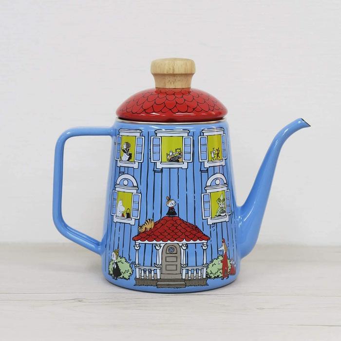 Fuji Horo Moomin House Drip Pot – Blue (1.0 L)