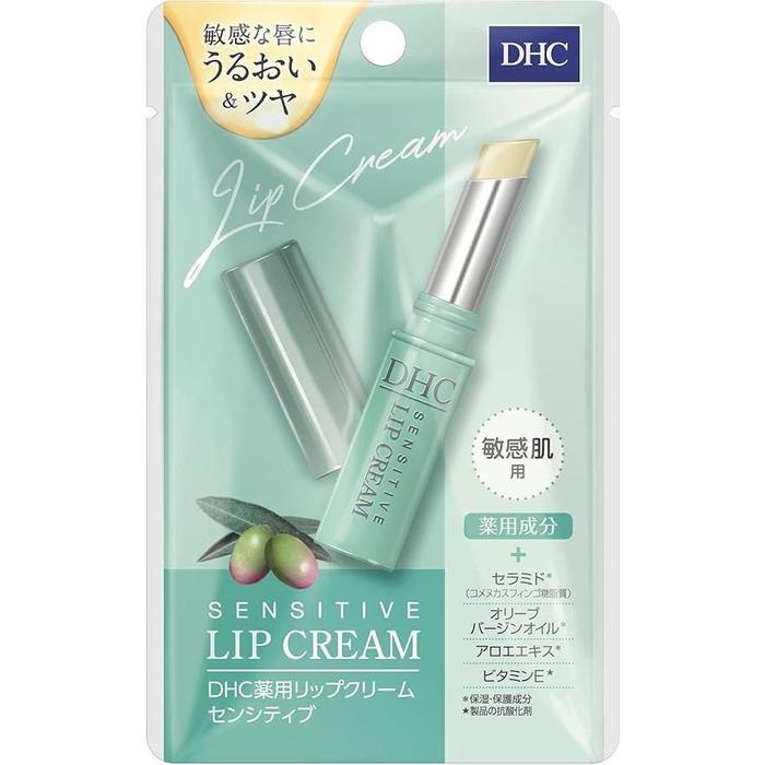 DHC Medicated Lip Balm Sensitive – Alcohol-Free Treatment for Sensitive Lips [Alcohol-free]