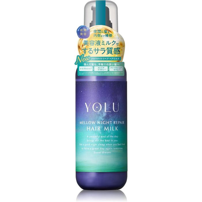 YOLU Mellow Night Repair Hair Milk 120ml [With alcohol]