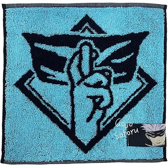 Marushin × BANDAI Jujutsu Kaisen Mini Towel 25×25cm | Antibacterial & Deodorizing