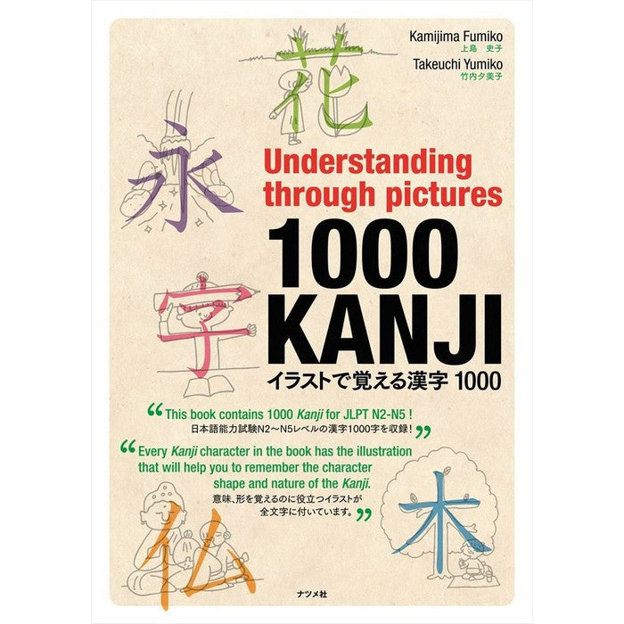 Picture dictionary with 1000 kanji (Understanding through pictures 1000 kanji)