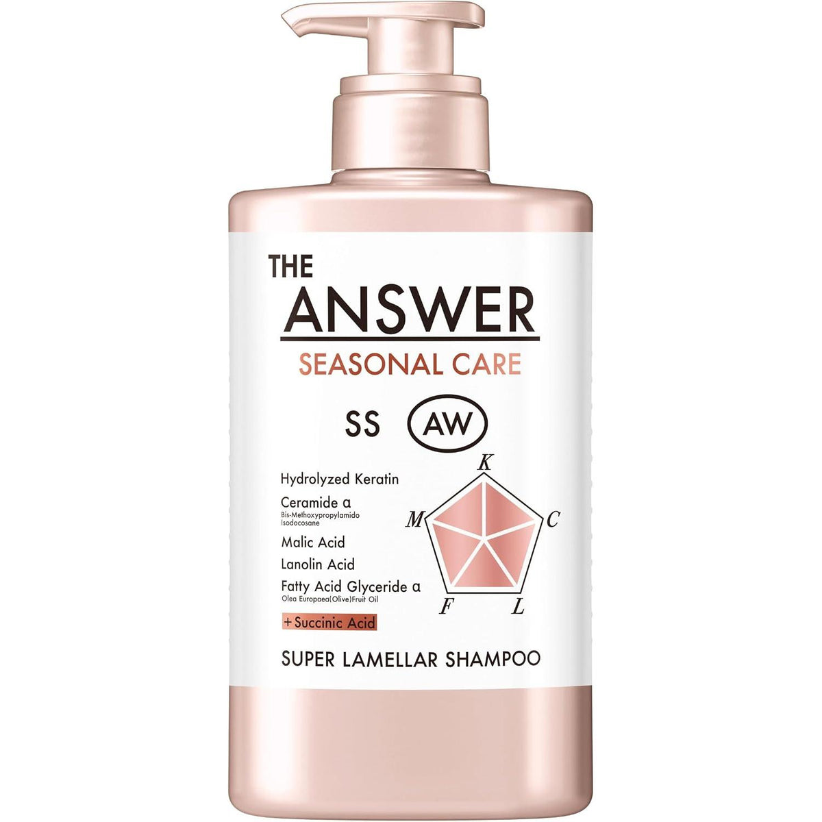 DIE ANTWORT Seasonal Care AW Super Lamella Shampoo 400mL – Herbst/Winter Haarpflege [Alcohol-Free]