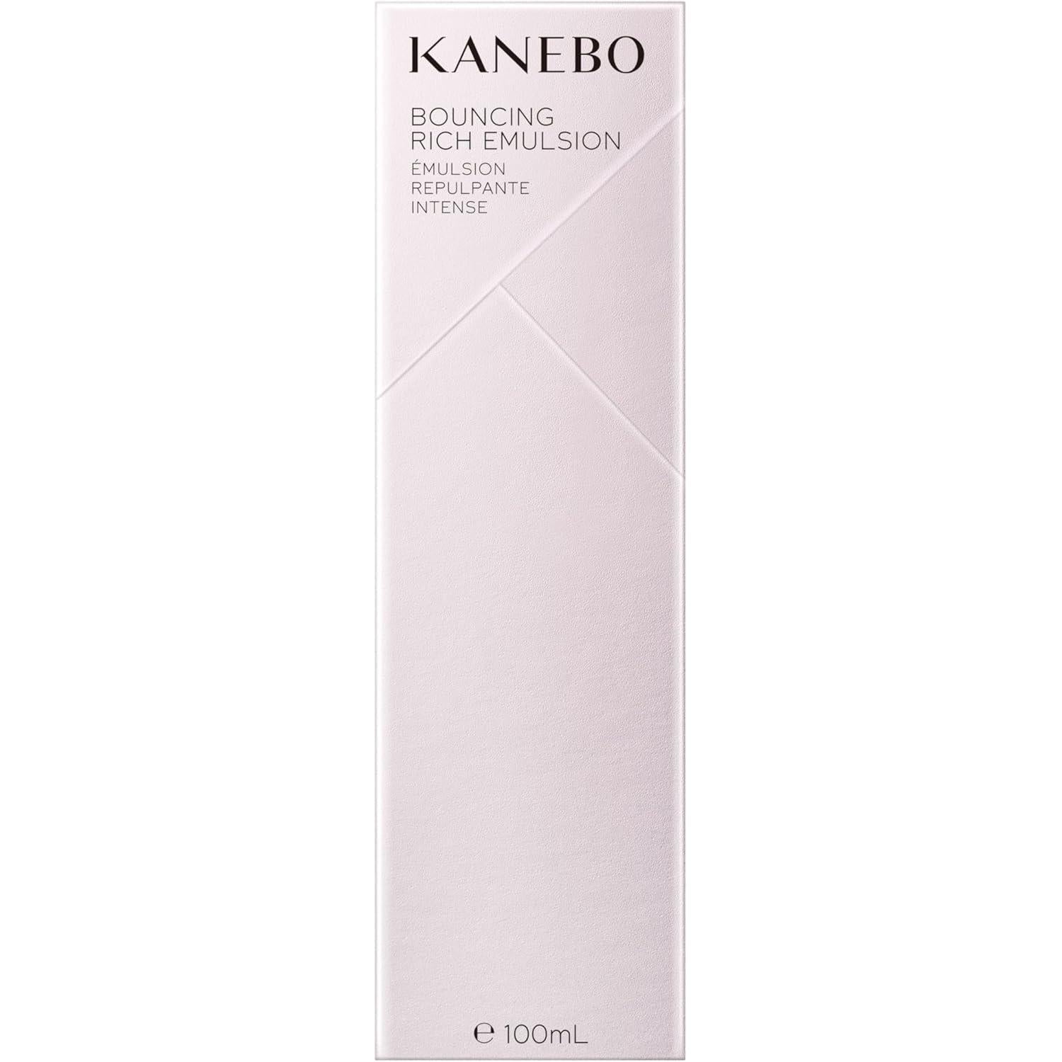 KANEBO Bouncing Rich Emulsion – Rich Moisturizing Emulsion for Plump, Firm Skin 100ml [Alcohol-free]