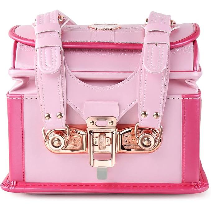 Coulomb Unicorn Japanischer Randoseru Schulrucksack für Mädchen – Perlenfinish, A4-kompatibel