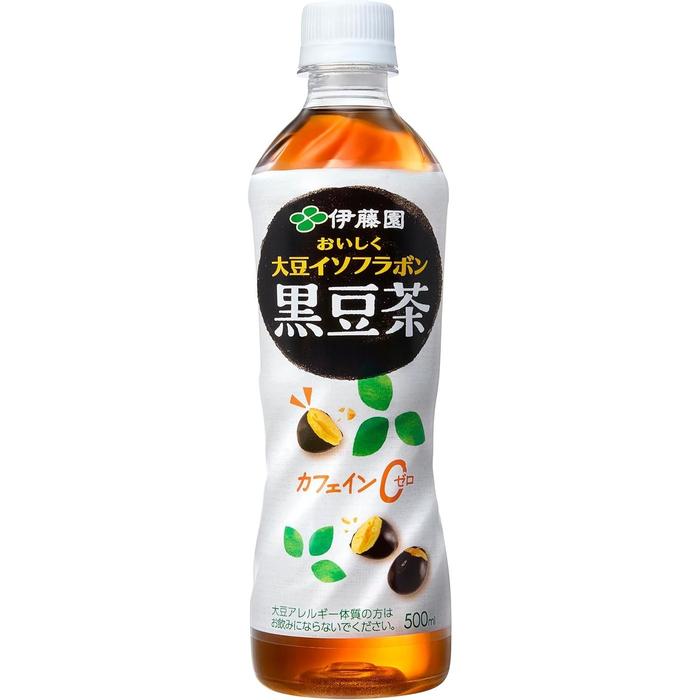 Ito En Black Soybean Tea Soy Isoflavone Drink 500 ml