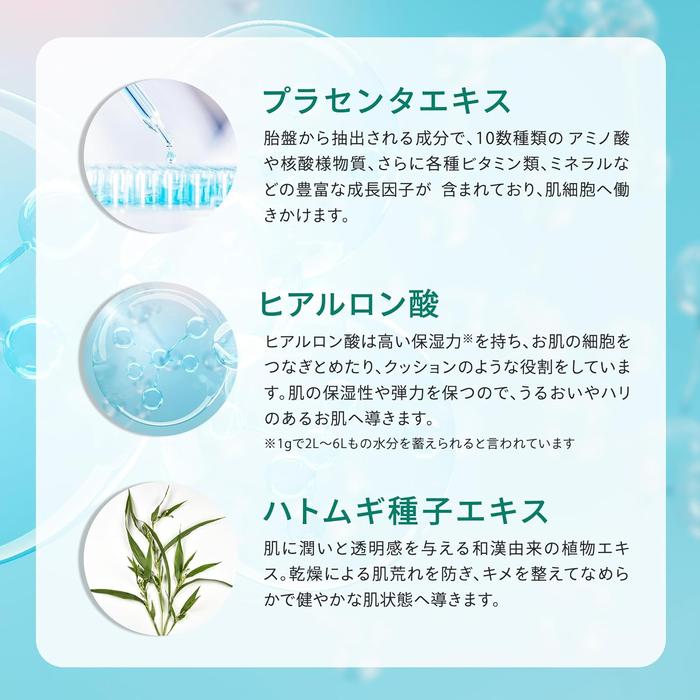 Make.iN Moisturizing and soothing masks with CICA for acne, sensitive and erythema skin (CICA MOIST FACE MASK) 30 pieces (Alcohol-free)