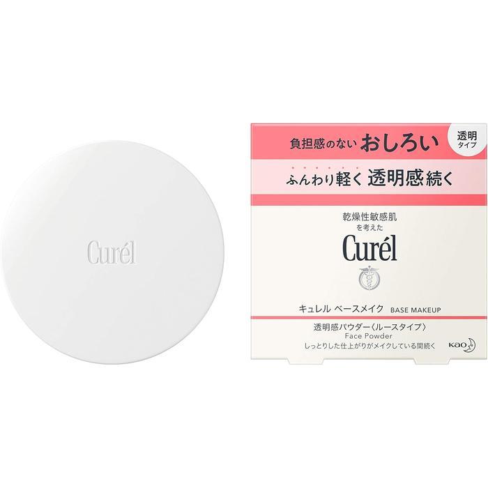 Curél Translucent Powder – Loose Setting Powder for Long-Lasting Brightness, 4g[Alcohol-free]