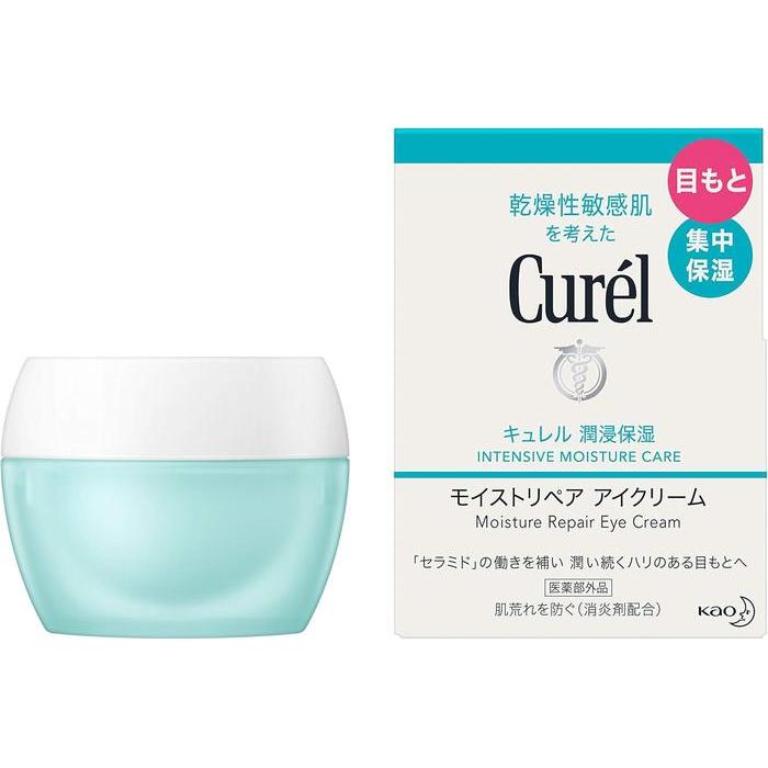 Curel Moisture Repair Eye Cream – Ceramide Care Firming Eye Cream, 25g[Alcohol-free]