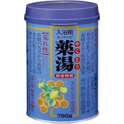 Original Yakuto Medicinal Honey Lemon Bath Salt - Nourishing Bath Salt with Honey and Lemon Extract for Skin Hydration and Relaxation 750g [No Alcohol]