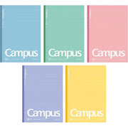 Kokuyo Campus Notebook B5 – Dotted Ruled, 30 Sheets, 5-Pack – 6 mm / 7 mm