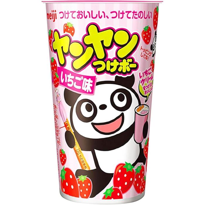 Meiji Yan Yan Tsukebo Strawberry Flavor (48 g)