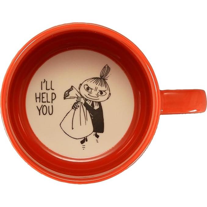 Moomin Character Message Mug – 300 ml | Ceramic Coffee & Tea Cup