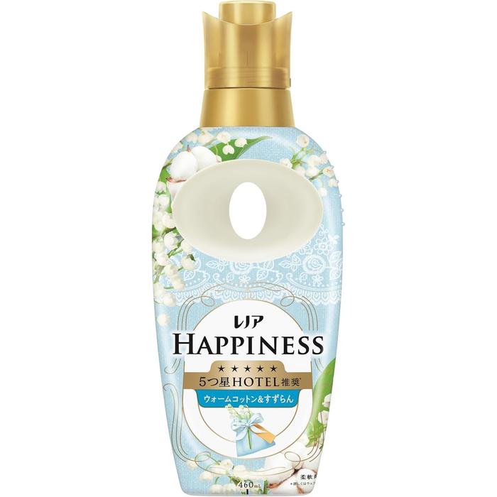 Lenor Happiness Dream Fluffy Touch Fabric Softener – Warm Cotton & Lily of the Valley Scent – 460ml