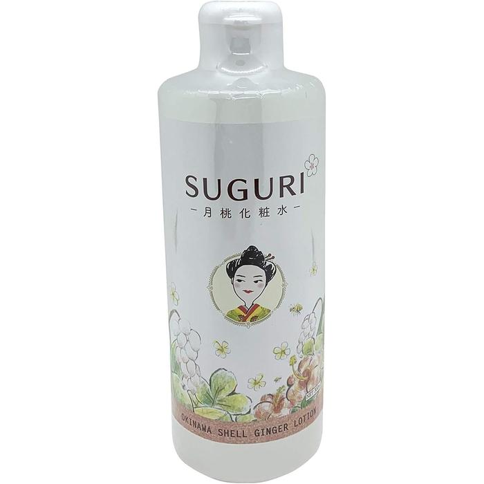 SUGURI Okinawa Skincare – Shell Ginger Hydrating and anti-aging lotion, 300ml [Alcohol-free]