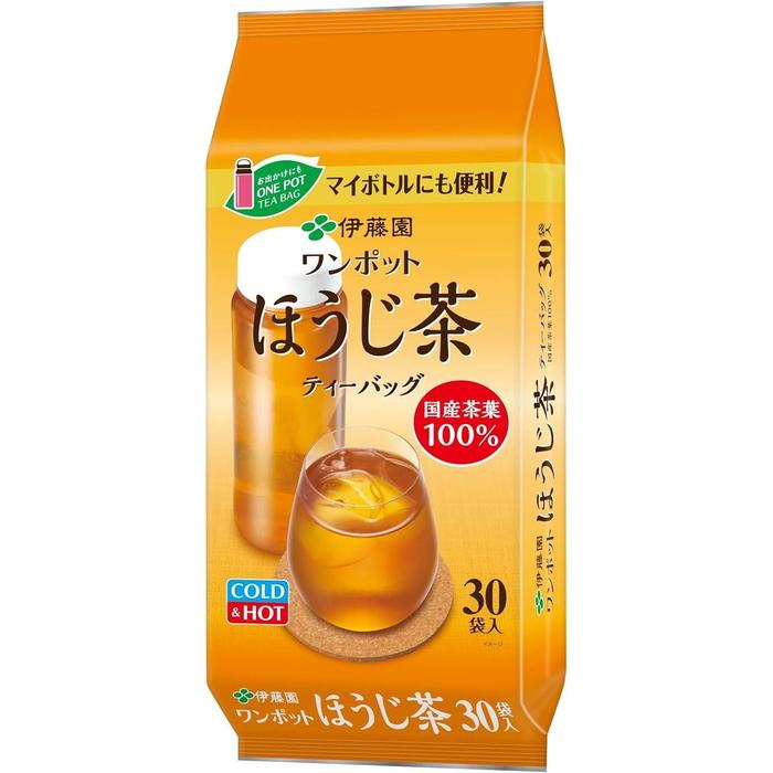 One Pot Hojicha (Eco Teabags) 3.5g x 30 bags [Green Tea Teabags]