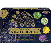 Bath Reflé Night Break - Medicinal Carbonated Bath Tablets for Deep Relaxation and Restful Sleep Night Break 12 Tablets [No Alcohol]