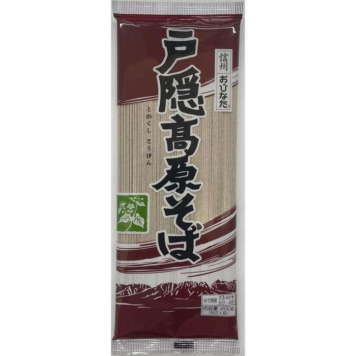 Obinata Togakushi Kogen Soba – Premium Mountain Buckwheat Noodles (200g)