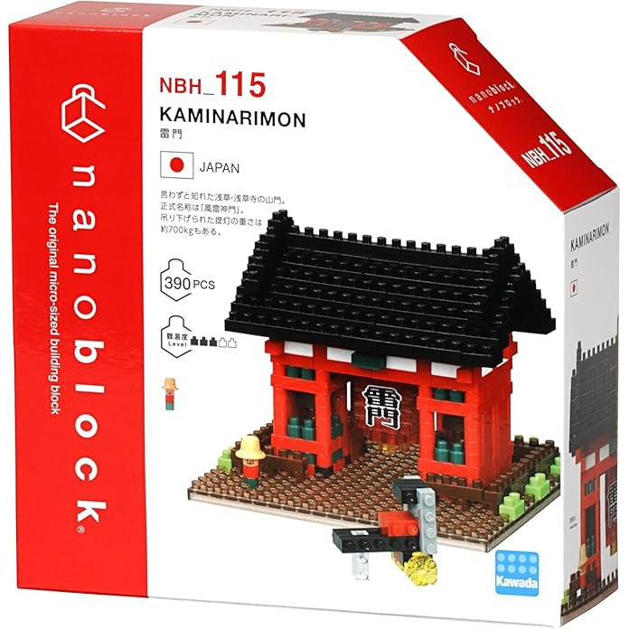 Nanoblock - Sensoji Temple's Kaminarimon