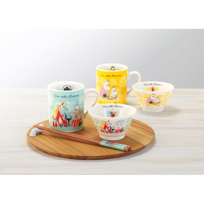 Moomin Chopstick Gift Set with Chopstick Rests in Wooden Box