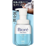 Bioré The Face Moist Foaming Cleanser – For All Skin Types, Glycerin & Lauric Acid, 200ml [Alcohol-free]
