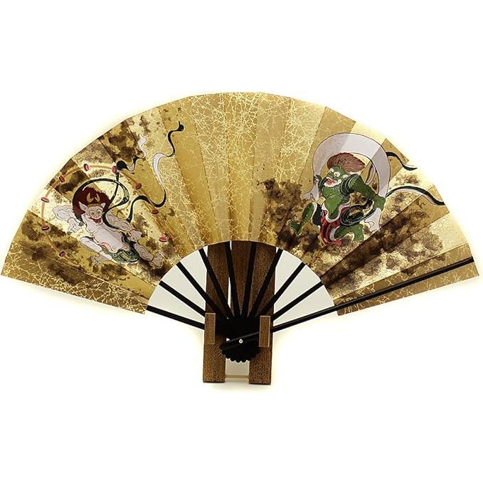 Kyoto Decorative Fan – Fujin Raijin Design