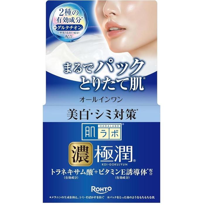 Hada Labo Koi Gokujyun - Whitening gel with tranexamic acid and vitamin C 100g [Alcohol-free]