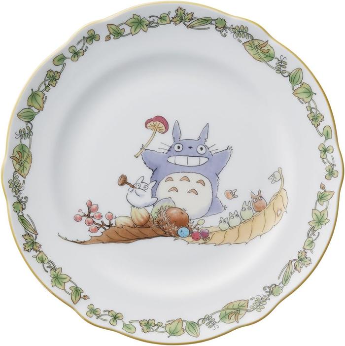 Noritake × My Neighbor Totoro Plate porcelain 22cm