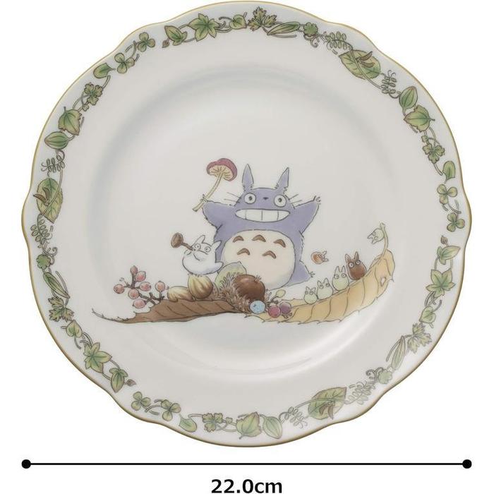 Noritake × My Neighbor Totoro Plate porcelain 22cm