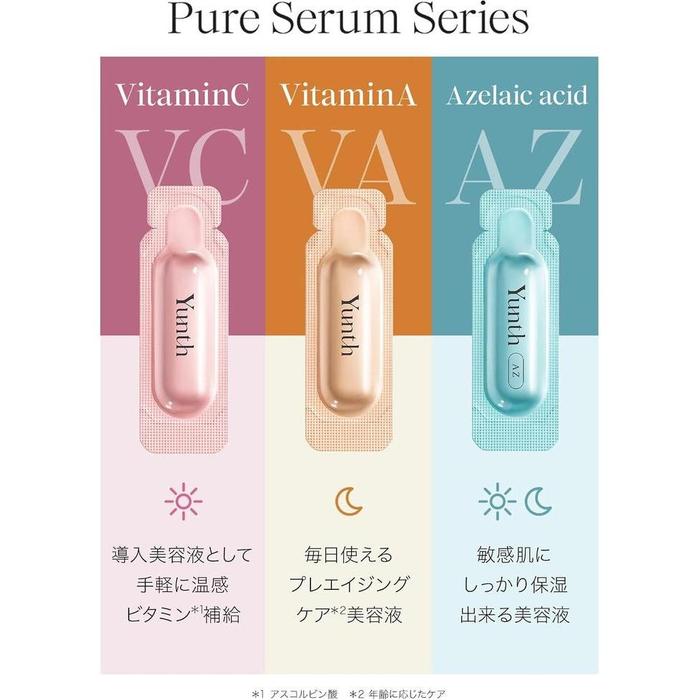 Yunth Pure AZ Serum 1g × 28 Sachets – 15% Azelaic Acid & 5 Ceramides [Alcohol-Free]