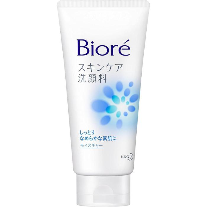 Bioré Skincare Facial Cleanser Moisture – Japanese Face Wash 130g (Non Alcohol)