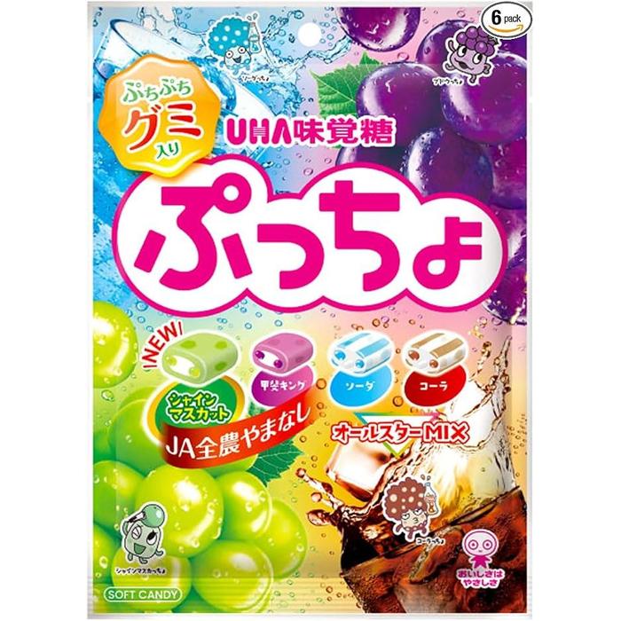 Mikakuto Puccho Bag 4 Flavors Assortment