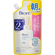 [Refill] Bioré Morning Jelly Facial Cleanser – Japanese Gel Face Wash for Hydration 160ml [Alcohol-free]