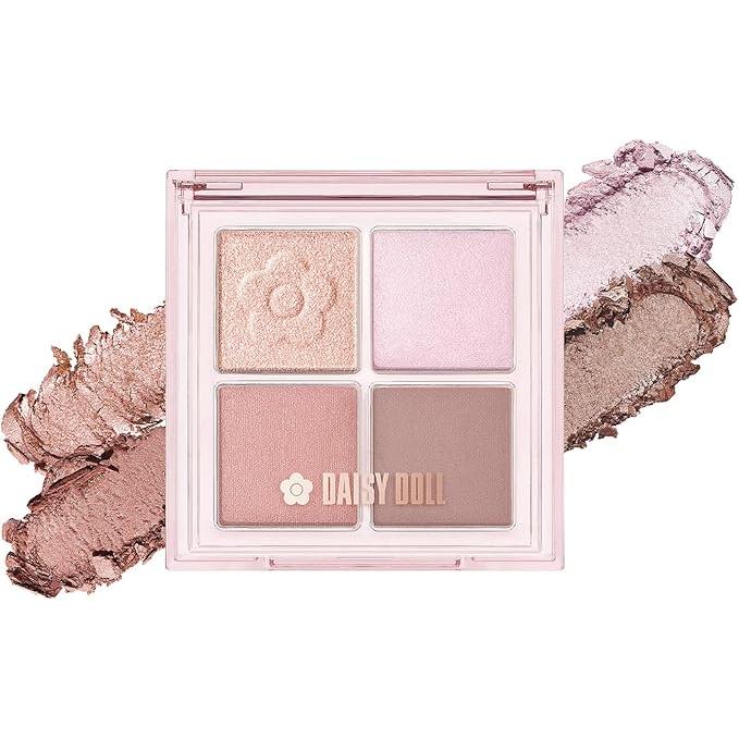 DAISY DOLL by MARY QUANT Eye Shadow – Moist, High-Brightness Gradient Palette [Alcohol-free]
