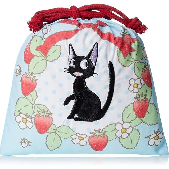 Marushin Kiki’s Delivery Service Drawstring Bag S – Jiji Ghibli Pouch Antibacterial