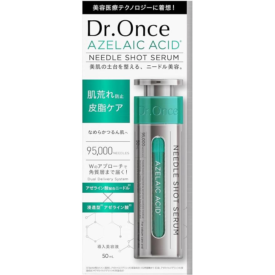 Dr.Once Azelainsäure Nadelshot-Serum 50 mL – Poren- und Sebumpflege [Alcohol-Free]